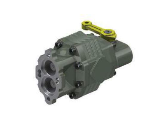 Hipomak DPAM 30-43 T2 — шестерёнчатый насос (серия 30, UNI T2, механическое управление)